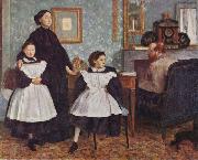 Edgar Degas Portrait of the Bellelli Family oil painting reproduction